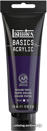 

Акриловая краска Liquitex Basics 1046186 (118 мл, диоксазин пурпурный)