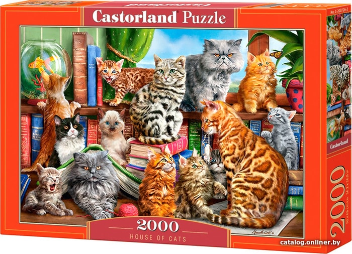 

Пазл Castorland Кошки