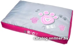 

Лежак Rogz Spice Pod Flat Pink Paw 83х56х10