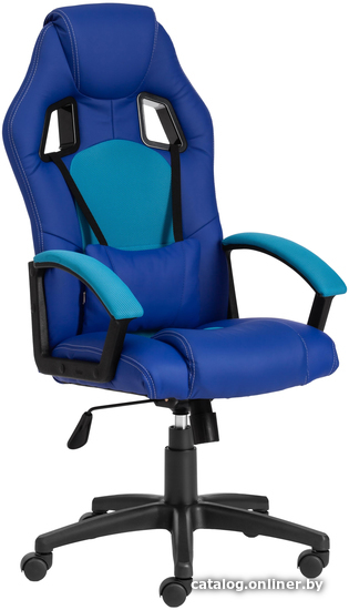 

Кресло TetChair Driver (экокожа/ткань, синий/голубой)