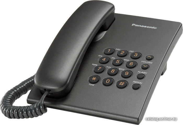 

Проводной телефон Panasonic KX-TS2350CAB (черный)