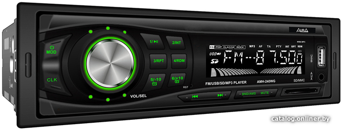 

USB-магнитола Aura AMH-240WG