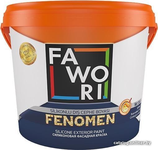 

Краска Fawori Exterior Fenomen White для фасадных работ 10 л (шелковистая)