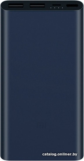 

Внешний аккумулятор Xiaomi Mi Power Bank 2S 10000mAh (темно-синий)