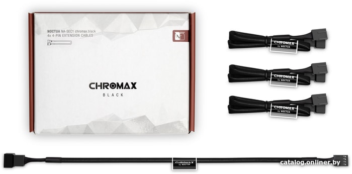 

Удлинитель для вентилятора Noctua NA-SEC1 chromax.black