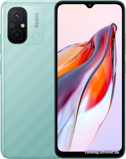 

Смартфон Xiaomi Redmi 12C 4GB/128GB китайская версия (мятный)
