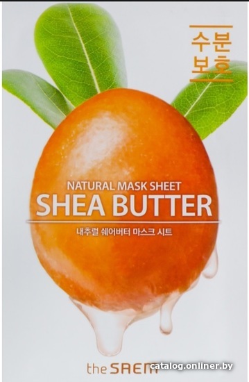 

The Saem Маска для лица тканевая Natural Shea Butter (21 мл)