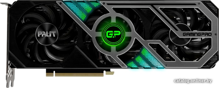 

Видеокарта Palit GeForce RTX 3080 GamingPro 10GB GDDR6X NED3080019IA-132AX