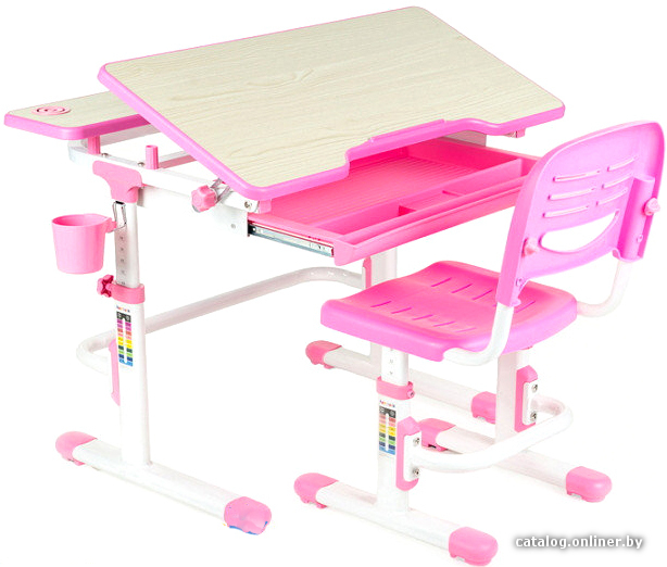 

Парта Fun Desk Lavoro (розовый)