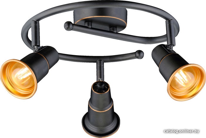 

Припотолочная люстра Sfera-sveta 85975/3AC BK+GD