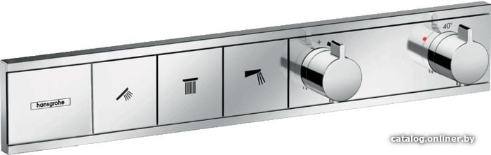 

Смеситель без скрытого механизма Hansgrohe RainSelect 15381000 (хром)