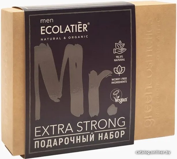 

Подарочный набор Ecolatier Extra Strong for Men шампунь+гель для душа