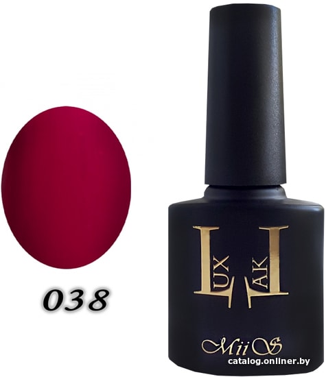 

Лак Miis Lux Lak (тон 38)