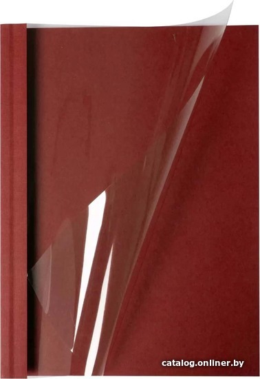 

Пластиковая обложка для переплета OPUS C-Bind Soft Clear 299x214 мм F 28 мм X1SCFBOR10 (10 шт, бордовый)