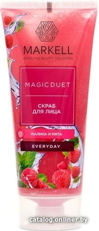 

Markell Скраб для лица Magic Duet малина и мята 100 мл