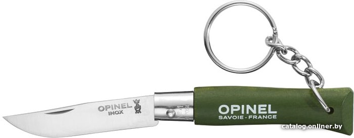 

Нож-брелок Opinel N°4 брелок (бук зеленый)