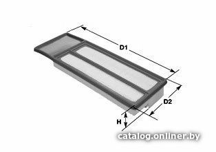 

Воздушный фильтр Clean filters MA3071