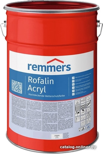 

Краска Remmers Rofalin Acryl 5 л (2330, белый)