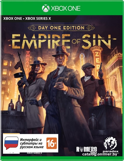 

Empire of Sin. Издание первого дня для Xbox Series X и Xbox One