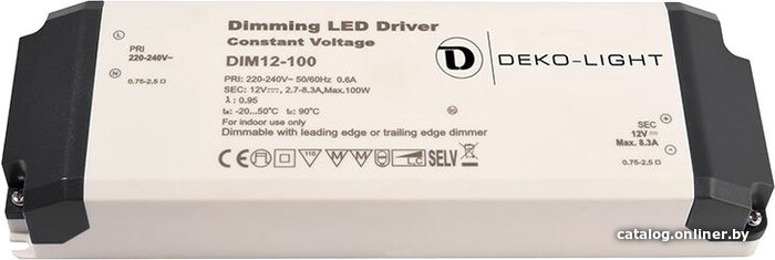 

Блок питания Deko-Light 12V 100W 862091