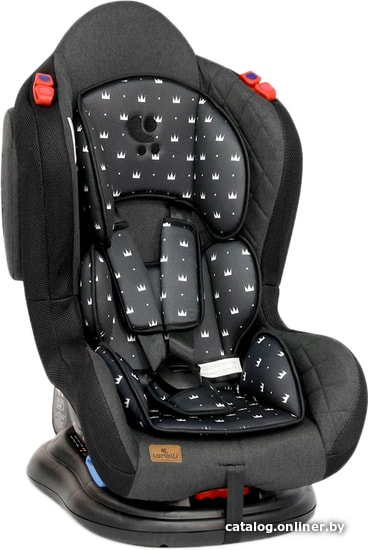 

Детское автокресло Lorelli Jupiter+SPS 2020 (black crowns)