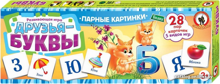 

Развивающая игра Русский стиль Друзья-буквы 03211