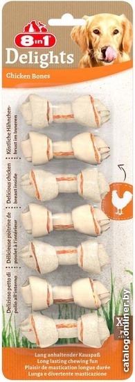 

Лакомство для собак 8in1 Delights XS 102373 7 шт