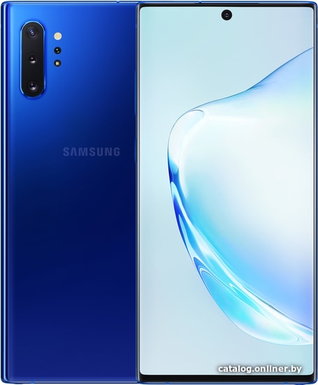 

Смартфон Samsung Galaxy Note10+ N975 12GB/256GB Dual SIM Exynos 9825 (синий)