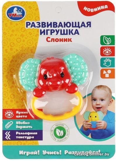 

Прорезыватель Умка Слоник 1902 M011-R