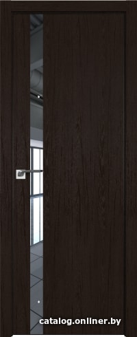 

Межкомнатная дверь ProfilDoors 6ZN 80x200 (дарк браун/зеркало)