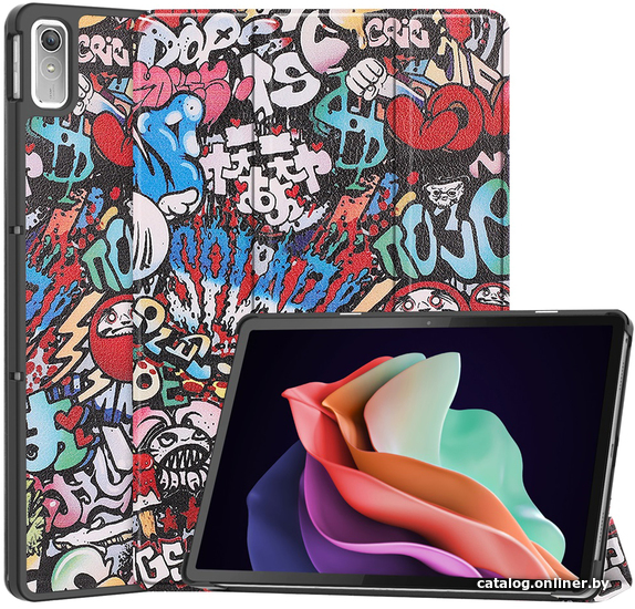 

Чехол для планшета JFK Smart Case для Lenovo Tab P11 Gen 2 11.5 (граффити)