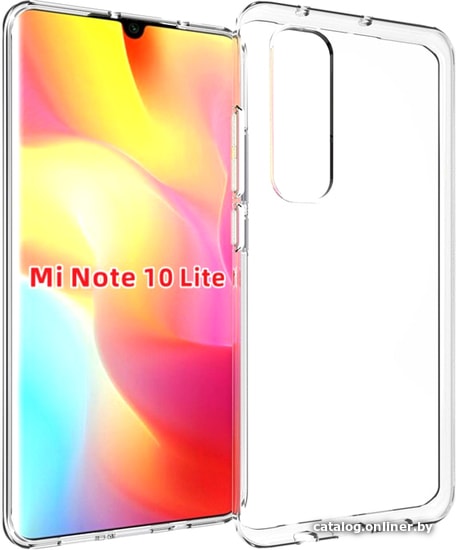 

Чехол для телефона KST для Xiaomi Mi Note 10 Lite (прозрачный)