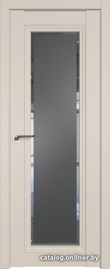 

Межкомнатная дверь ProfilDoors 2.101U 70x200 (санд, стекло square графит)