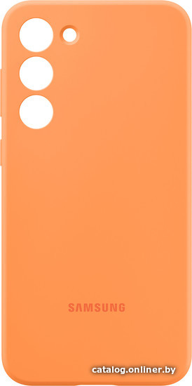 

Чехол для телефона Samsung Silicone Case S23+ (оранжевый)