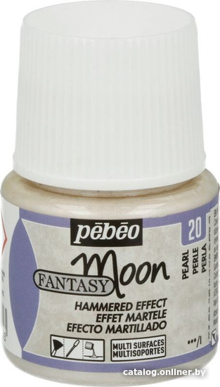 

Краска для стекла и керамики PEBEO Fantasy Moon 167020 (45 мл, жемчужный)