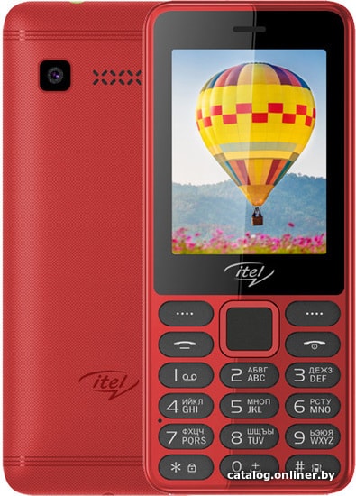 

Кнопочный телефон Itel it5022 (красный)