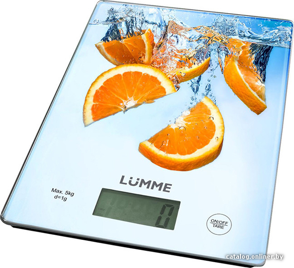 

Кухонные весы Lumme LU-1340 (апельсиновый фреш)