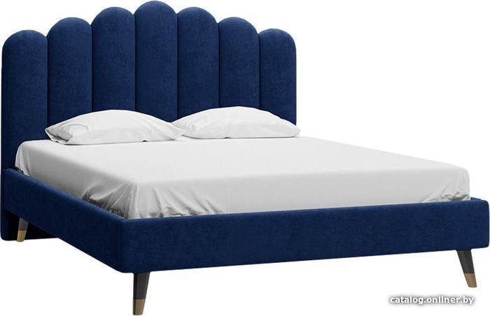 

Кровать Divan Лиель 160x200 (barhat blue)
