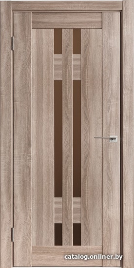 

Межкомнатная дверь IstokDoors Элегия-2 ДЧ 60x200 (спил седой/стекло бронза)