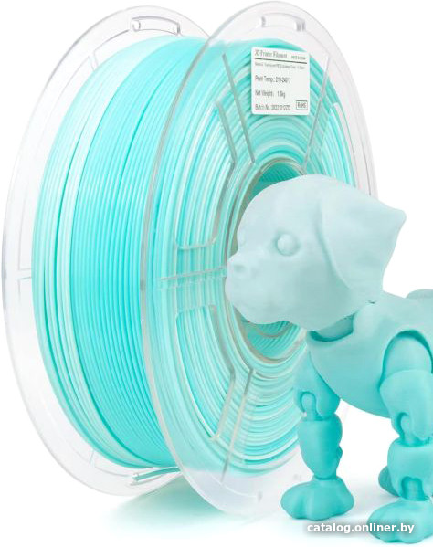 

Пластик Toyar PETG Two Color Gradient 1.75 мм 1000 гр (полупрозрачный синий/белый)