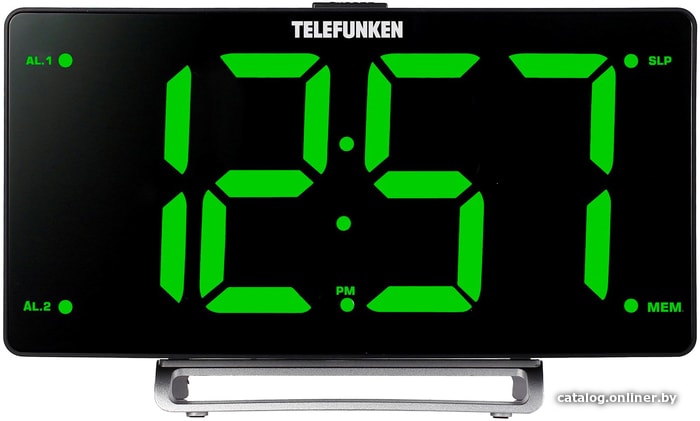 

Настольные часы TELEFUNKEN TF-1711U (черный/зеленый)