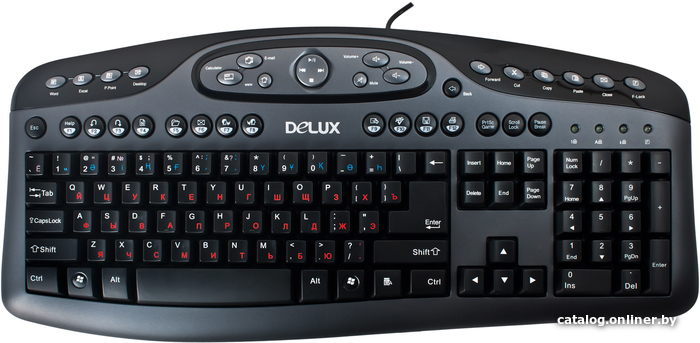 

Клавиатура Delux DLK-7016 PS/2