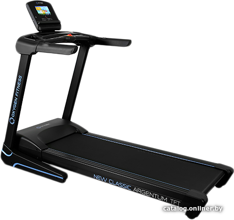 

Электрическая беговая дорожка Oxygen Fitness New Classic Argentum TFT