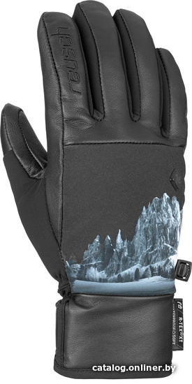 

Горнолыжные перчатки Reusch Giorgia R-Tex Xt 6031277-9027 (р-р 7.5, black/mountain inch)