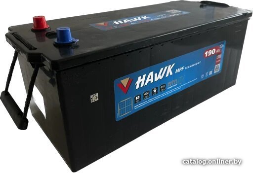 

Автомобильный аккумулятор Hawk 190 (3) евро +/- HSMF-68032