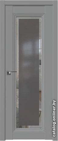 

Межкомнатная дверь ProfilDoors 2.101U 90x200 (манхэттен, стекло square графит)