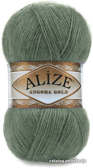 

Пряжа для вязания Alize Angora gold 180 (550 м, темно-зеленый)