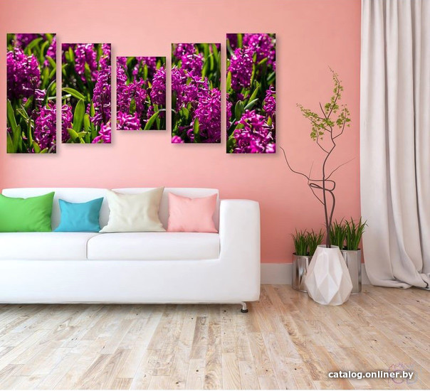 

Модульная картина Citydecor Цветы/Растения 18.15 90x197 см