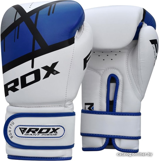 

Перчатки для единоборств RDX BGR-F7 (8 oz, синий)