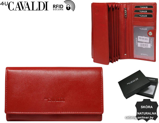

Портмоне Cedar 4U Cavaldi RD-08-GCL (черный мульти)